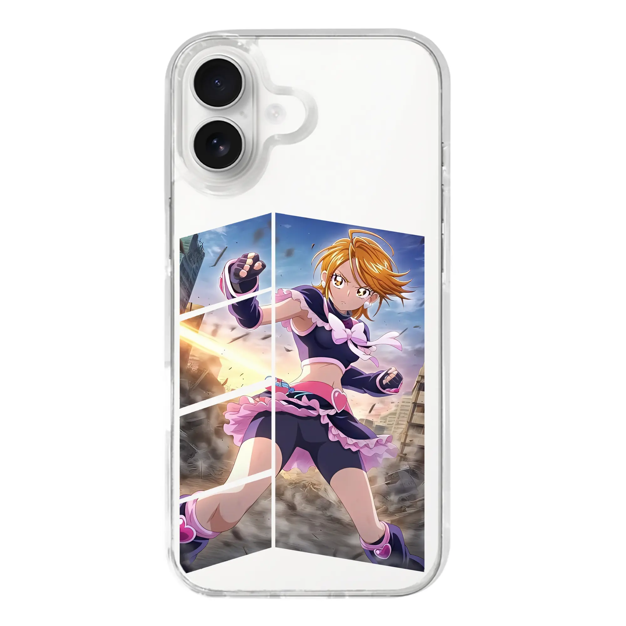 プリキュア グッズ,美墨なぎさ - iPhone 17シリーズ 透明スマホケース – 薄型・耐衝撃・精密フィット保護カバー